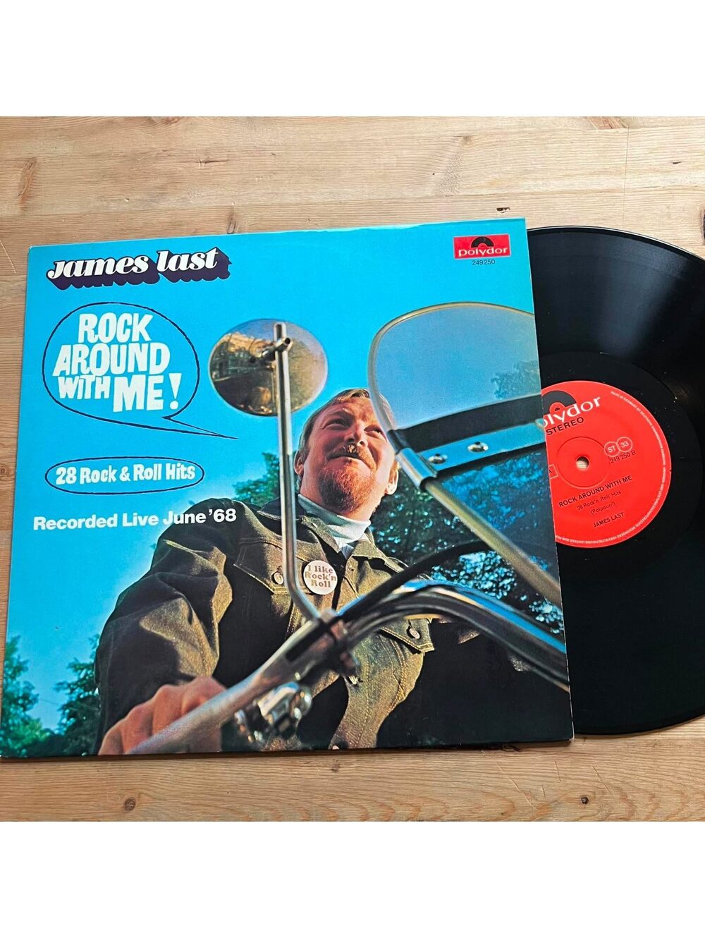 James Last - Rock around with Me 28 Rock & Roll Hits 33rpm VG+ VR22